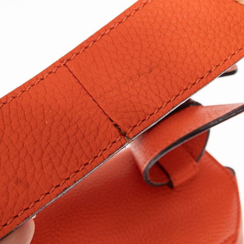 Bolsa-Gucci-Marmont-Couro-Laranja-