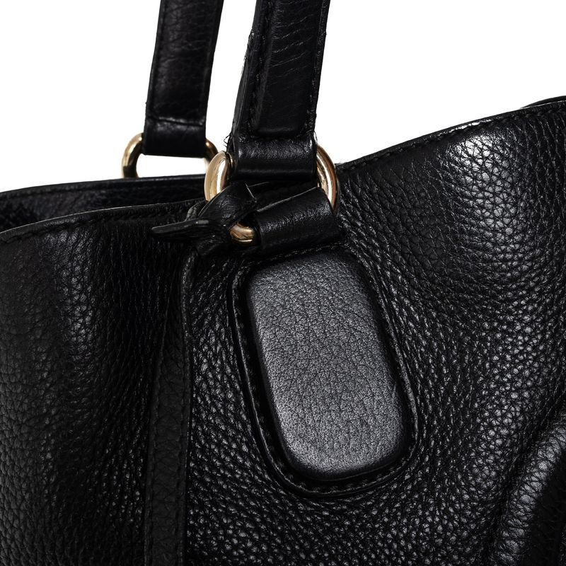 Bolsa-Gucci-Soho-Tote-Couro-Preta