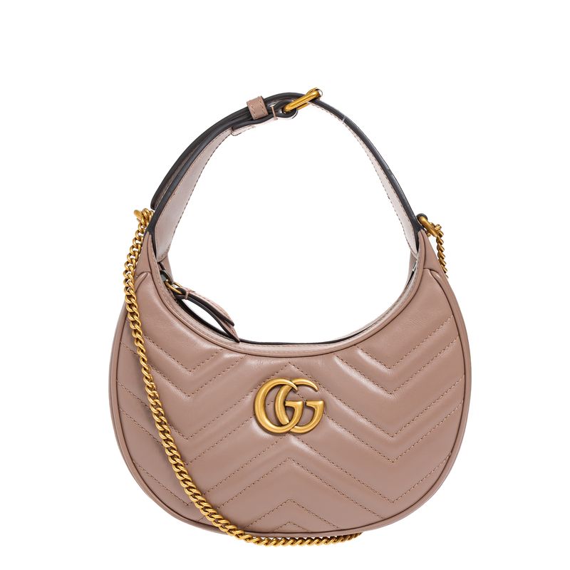 Bolsa-Gucci-GG-Marmont-Meia-Lua-Bege