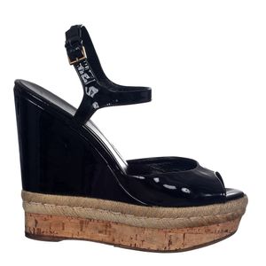 Anabela Gucci Verniz Preto