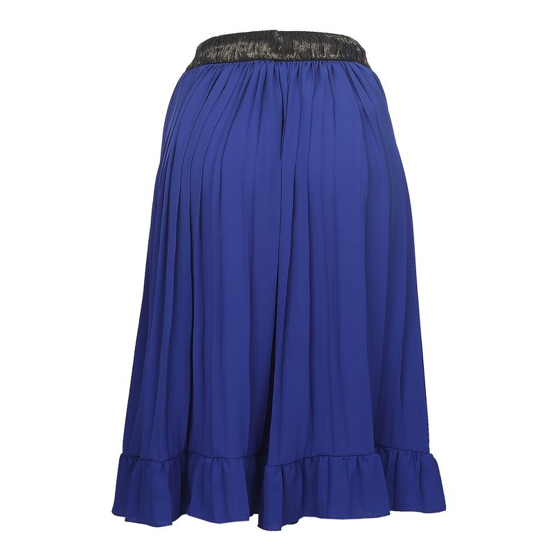Saia-Isabela-Capeto-Plissada-Azul-
