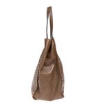 Bolsa-Valentino-Garavani-Rockstud-Couro-Marrom