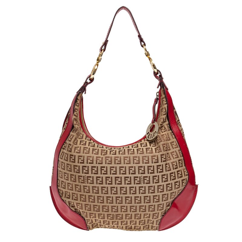 Bolsa-Fendi-Monograma-Bege-e-Vermelha