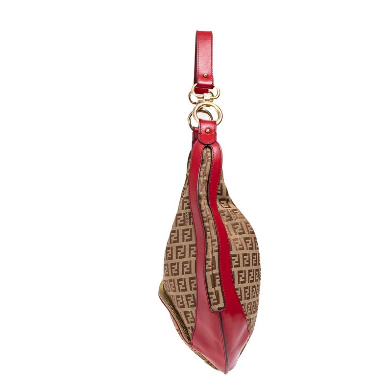Bolsa-Fendi-Monograma-Bege-e-Vermelha