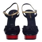 Sandalia-Saint-Laurent-Laco-Preto-e-Animal-Print
