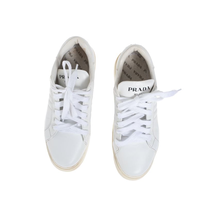 Tenis-Prada-Couro-Branco