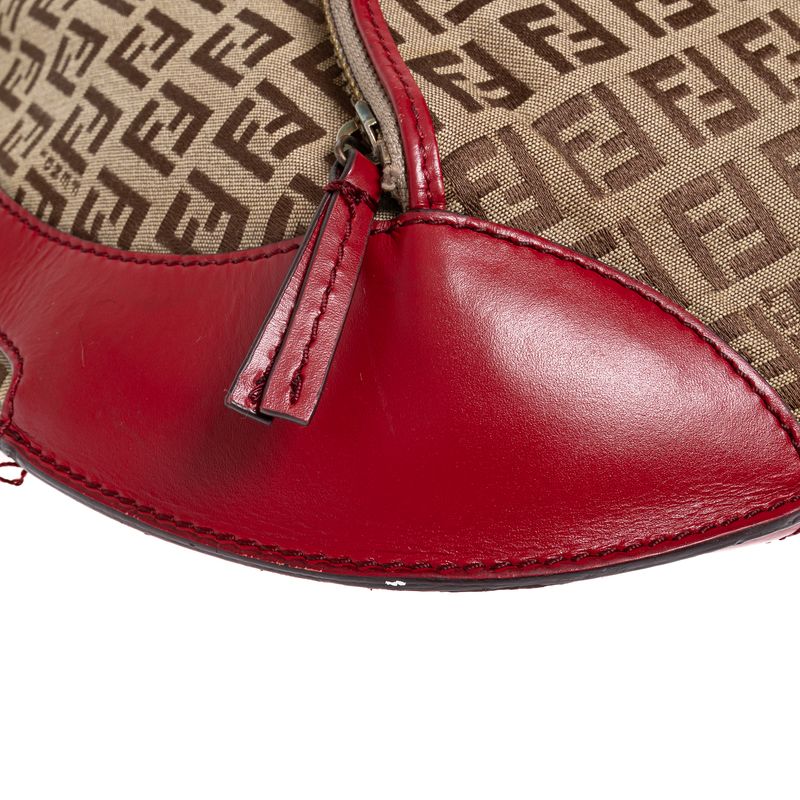 Bolsa-Fendi-Monograma-Bege-e-Vermelha