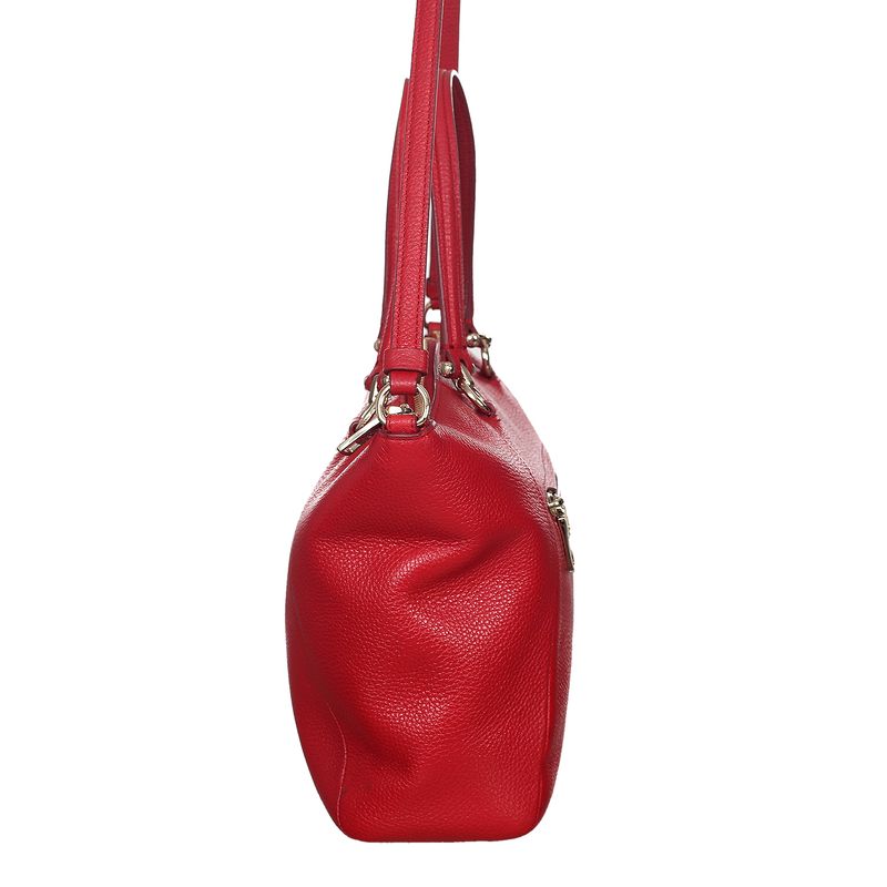 Bolsa-Coach-Couro-Vermelho-