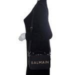 83847-Bolsa-Balmain-Logo-Couro-Preta-verso