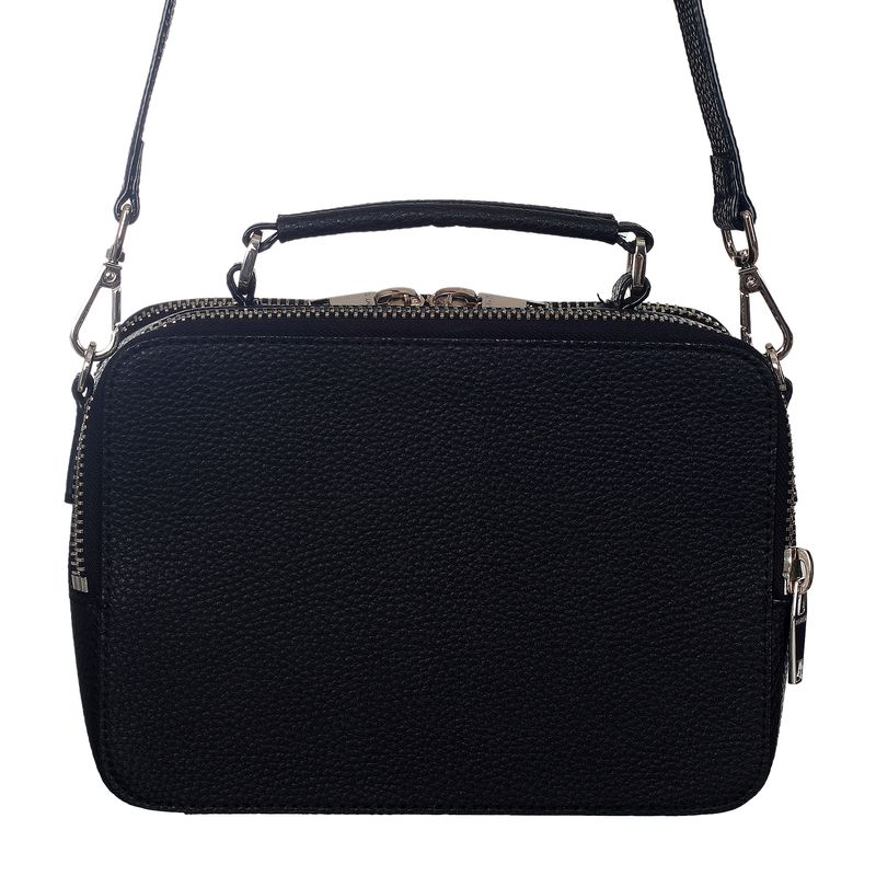 83847-Bolsa-Balmain-Logo-Couro-Preta-4