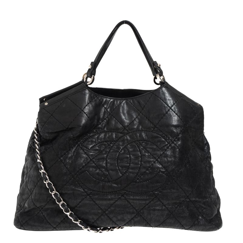 Bolsa-Chanel-Sea-Hit-Tote-Iridescent-Preta