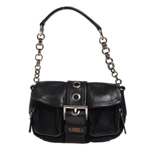 Bolsa Prada Baguette Couro Preta