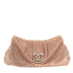 Bolsa-Chanel-Clutch-Moon-CC-Bege
