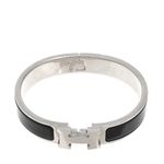 Bracelete-Hermes-Clic-H-Preto
