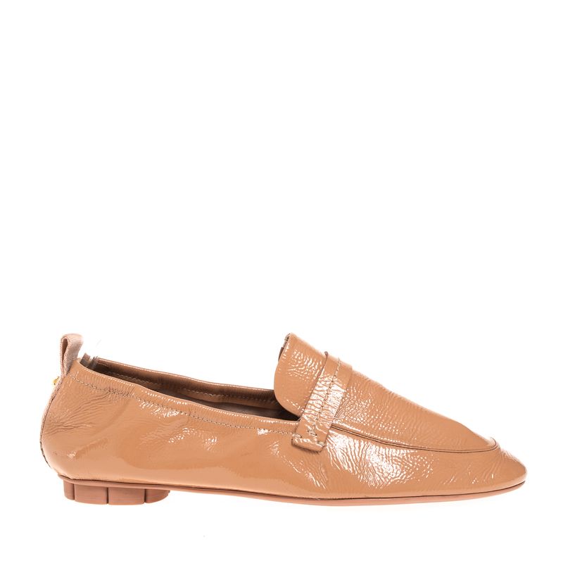 Mocassim-Salvatore-Ferragamo-Verniz-Bege
