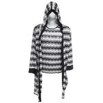 Conjunto-Missoni-Cardigan-e-Blusa-Preto-e-Branco