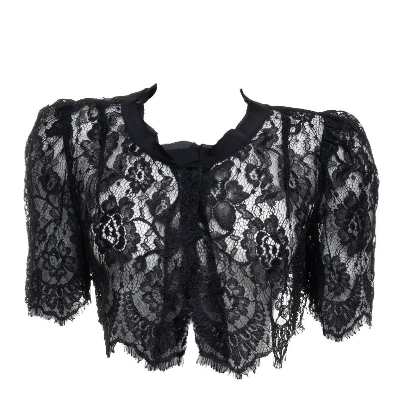 Bolero-Dolce---Gabbana-Renda-Preto