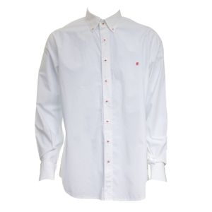 Camisa Carolina Herrera Branca e Vermelha