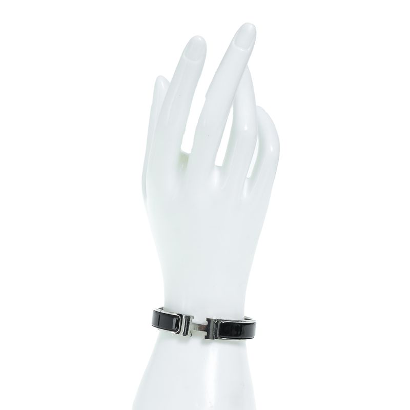Bracelete-Hermes-Clic-H-Preto