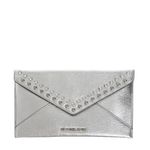 Bolsa-Clutch-Michael-Kors-Prateada