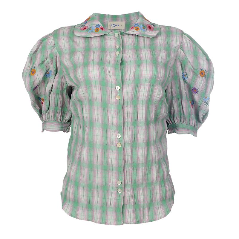 Camisa-Algodao-Verde-e-Roxa-Bordada