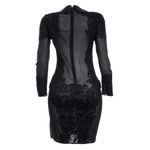 Vestido-Emilio-Pucci-Renda-e-Borado-Preto