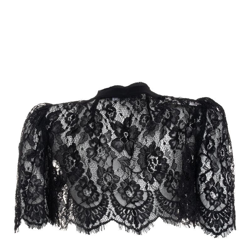 Bolero-Dolce---Gabbana-Renda-Preto