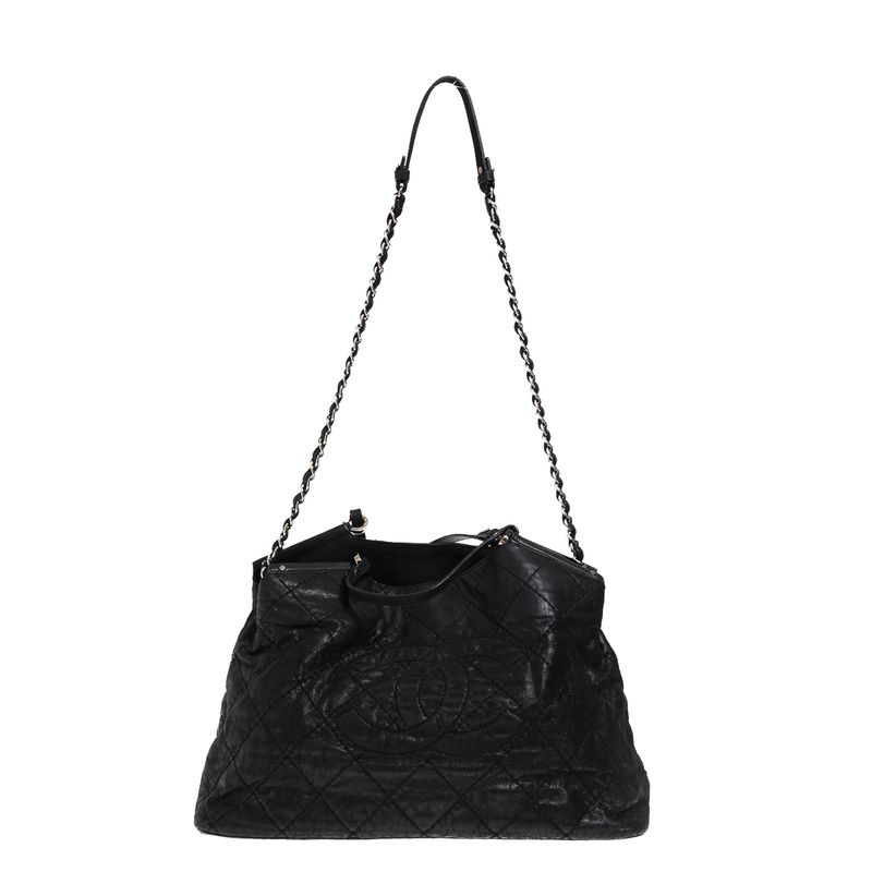 Bolsa-Chanel-Sea-Hit-Tote-Iridescent-Preta
