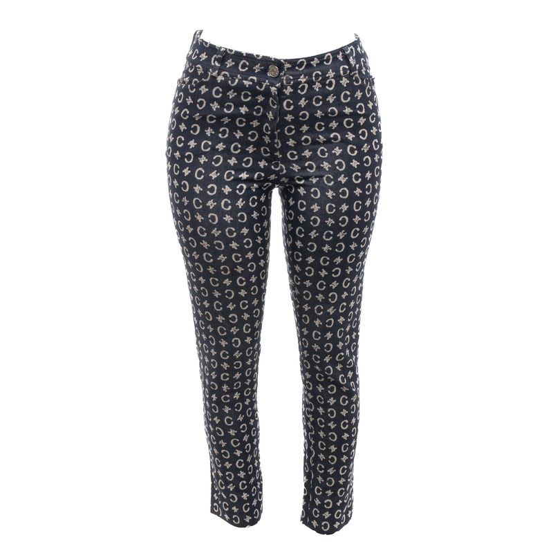 Conjunto-Celine-Sarja-Monograma-Azul