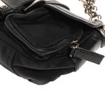 Bolsa-Prada-Baguette-Couro-Preta