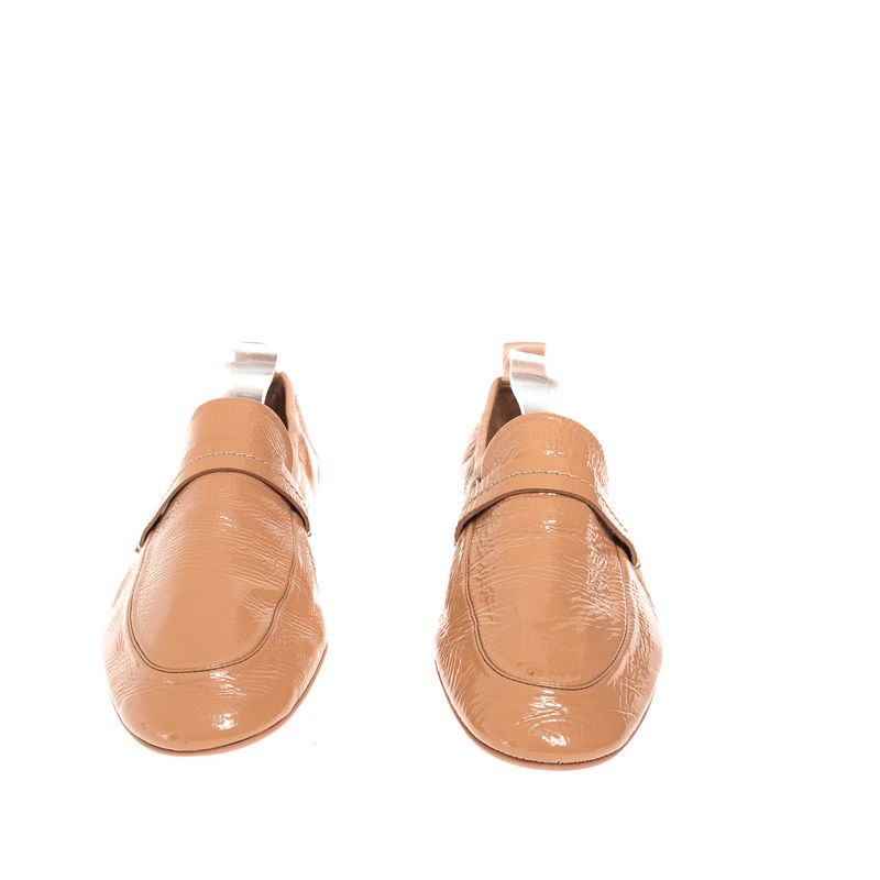 Mocassim-Salvatore-Ferragamo-Verniz-Bege