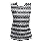 Conjunto-Missoni-Cardigan-e-Blusa-Preto-e-Branco