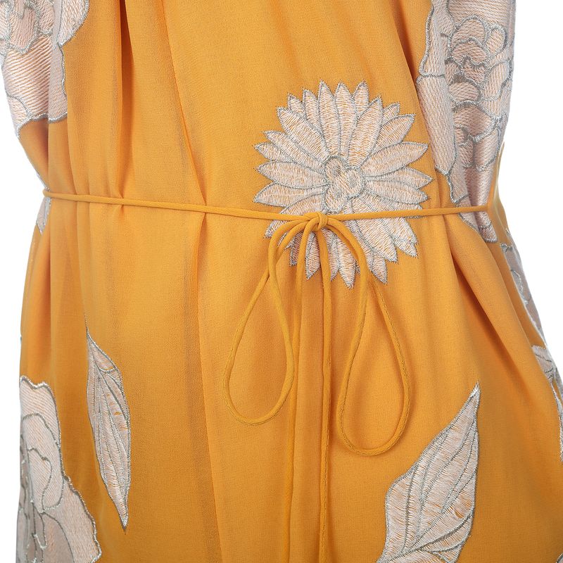Vestido-Cris-Barros-Amarelo-e-Floral