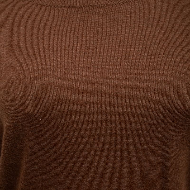 Sueter-Max-Mara-Trico-Seda-Marrom