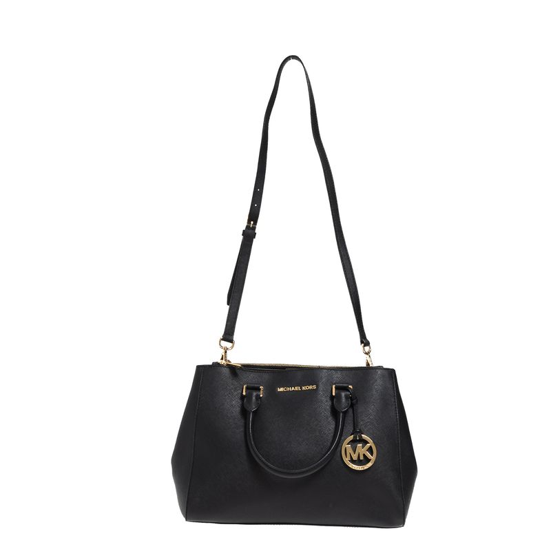 Bolsa-Michael-Kors-Couro-Preta