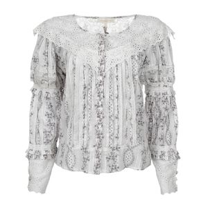 Blusa LoveShackFancy Renda