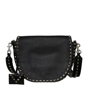 Bolsa Valentino Garavani Crossbody Rockstud Preta