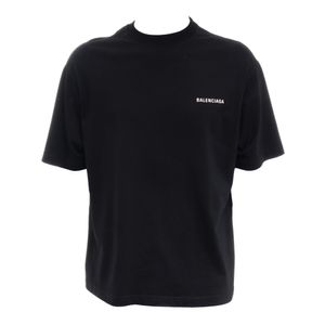 Camiseta Balenciaga Logo Preta
