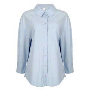 Camisa Anine Bing Algodão Azul