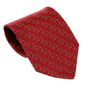 Gravata Salvatore Ferragamo Estampa Coelhos