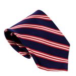 Gravata-Brooks-Brothers-Azul-Vermelha-e-Branca-