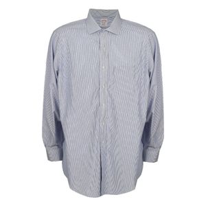 Camisa Brooks Brothers Listrada Azul