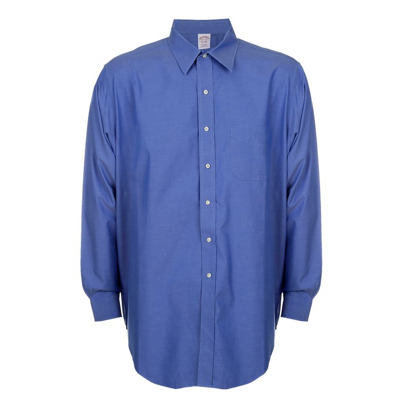 Camisa-Brooks-Brothers-Botoes-Azul---