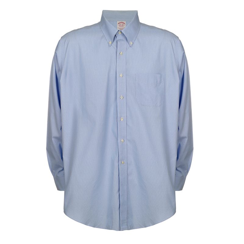 Camisa-Brooks-Brothers-Branca-e-Azul-