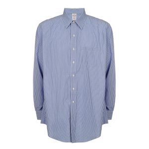 Camisa Brooks Brothers Listras Azul