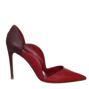 Scarpin Valentino Couro Bicolor
