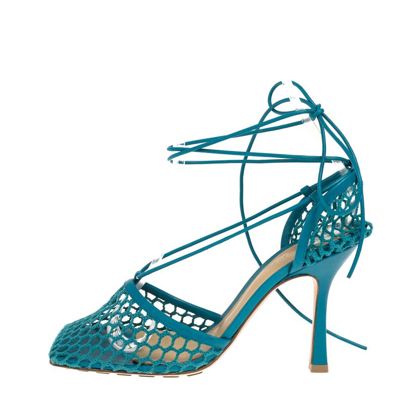 Sandalia-Bottega-Veneta-Stretch-Azul