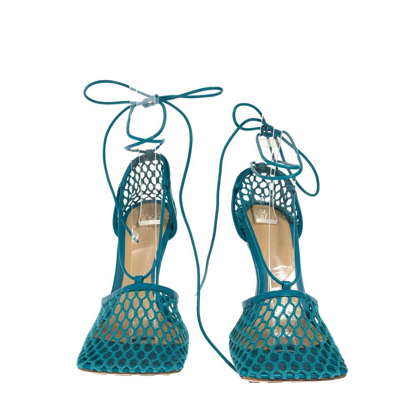 Sandalia-Bottega-Veneta-Stretch-Azul