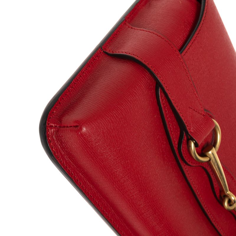 Bolsa-Clutch-Gucci-Bright-Bit-Couro-Vermelha