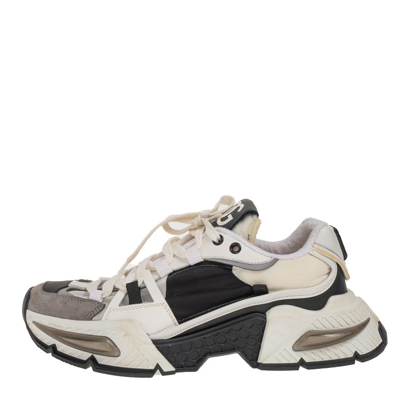 Tenis-Dolce---Gabbana-Air-Master-Branco-e-Preto
